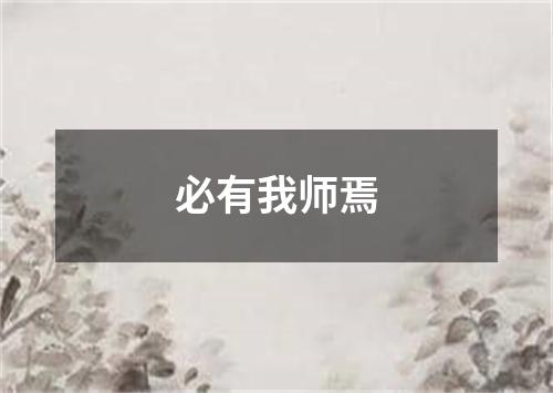 必有我师焉