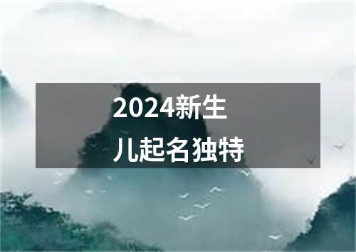 2024新生儿起名独特