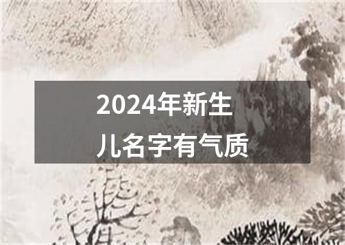 2024年新生儿名字有气质