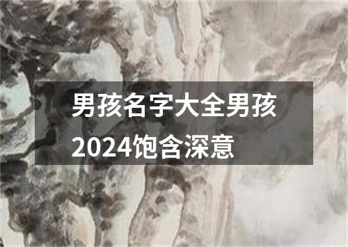 男孩名字大全男孩2024饱含深意