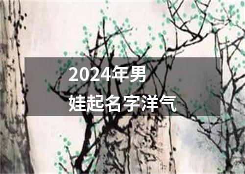 2024年男娃起名字洋气