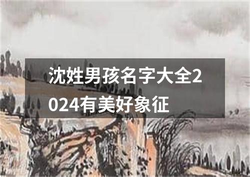 沈姓男孩名字大全2024有美好象征