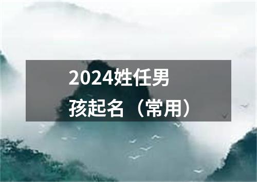 2024姓任男孩起名（常用）