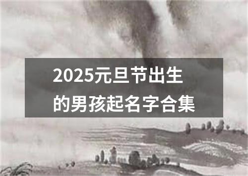 2025元旦节出生的男孩起名字合集