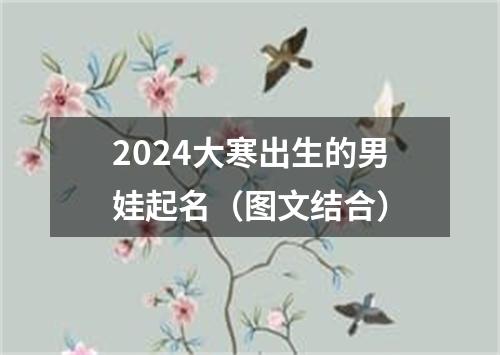 2024大寒出生的男娃起名（图文结合）