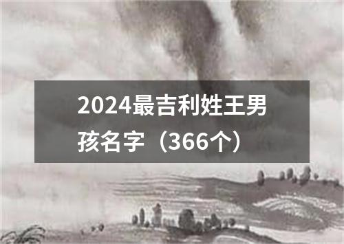 2024最吉利姓王男孩名字（366个）