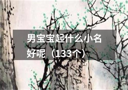 男宝宝起什么小名好呢（133个）