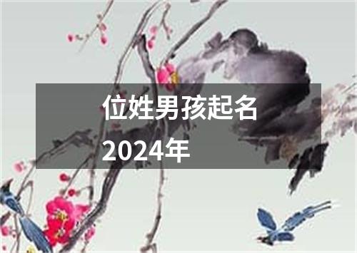 位姓男孩起名2024年