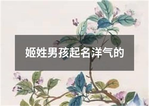 姬姓男孩起名洋气的