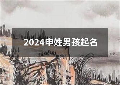 2024申姓男孩起名