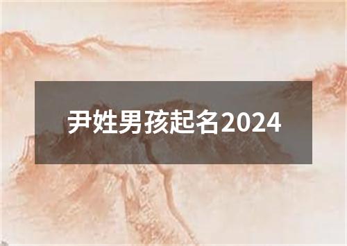 尹姓男孩起名2024