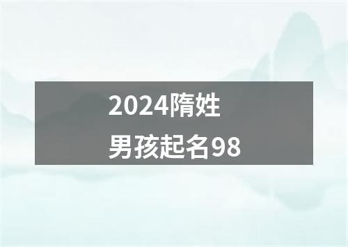 2024隋姓男孩起名98