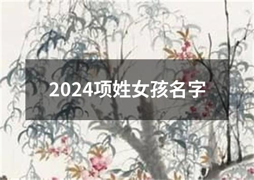 2024项姓女孩名字