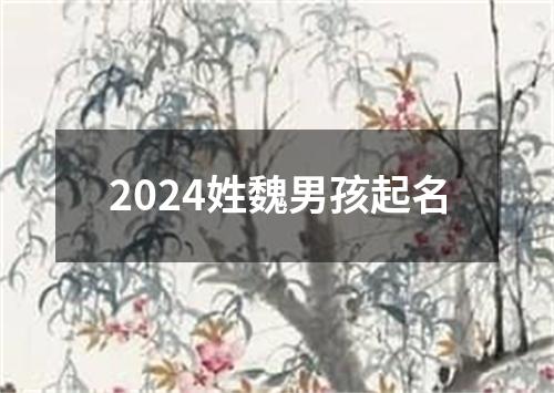 2024姓魏男孩起名