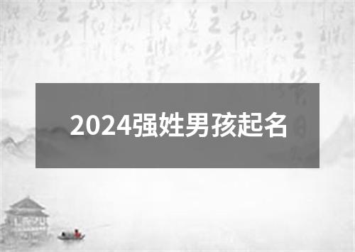 2024强姓男孩起名