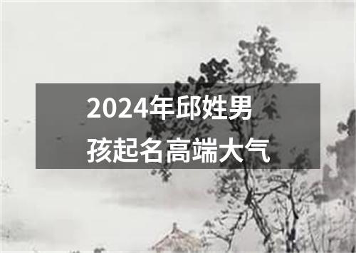 2024年邱姓男孩起名高端大气