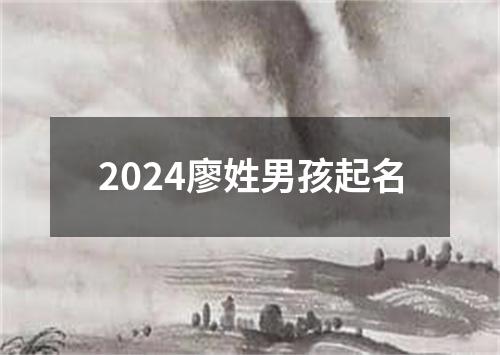 2024廖姓男孩起名