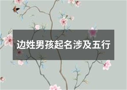 边姓男孩起名涉及五行