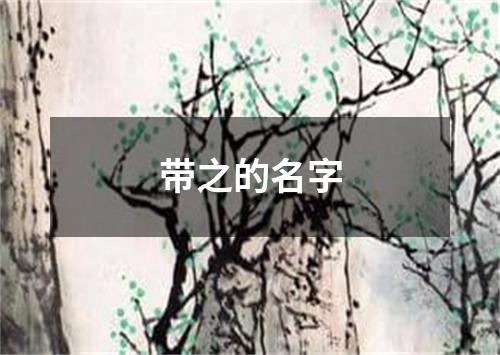 带之的名字