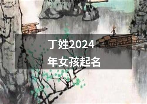 丁姓2024年女孩起名