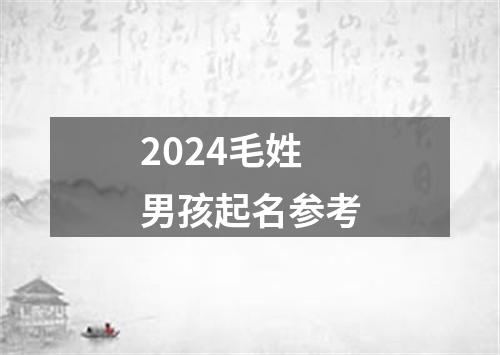 2024毛姓男孩起名参考