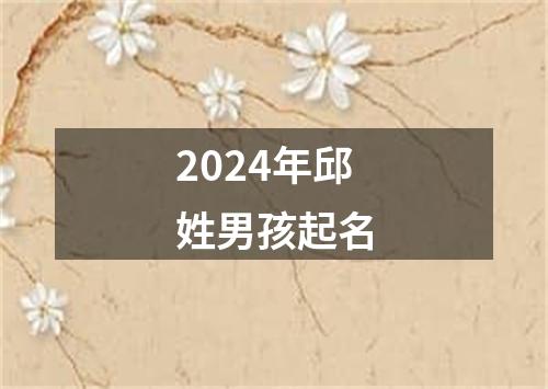 2024年邱姓男孩起名