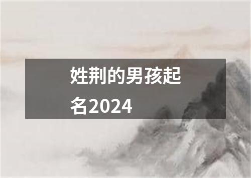 姓荆的男孩起名2024