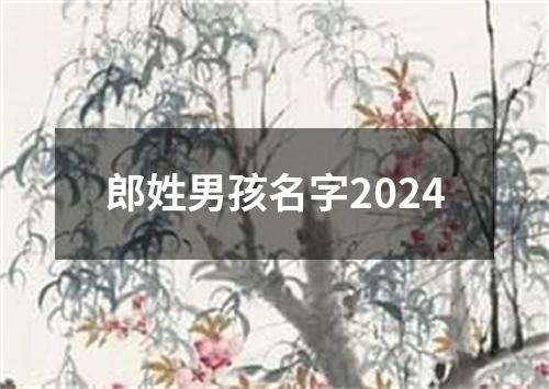 郎姓男孩名字2024