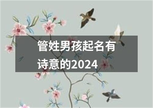 管姓男孩起名有诗意的2024