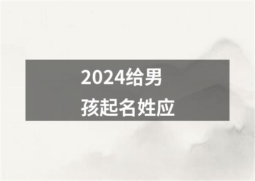 2024给男孩起名姓应