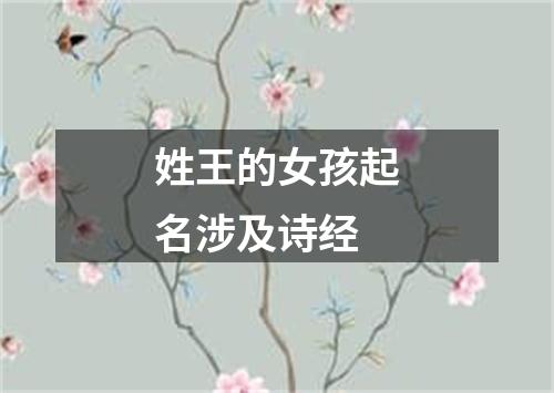 姓王的女孩起名涉及诗经