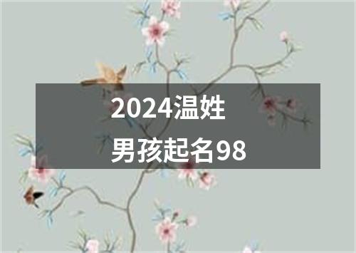 2024温姓男孩起名98