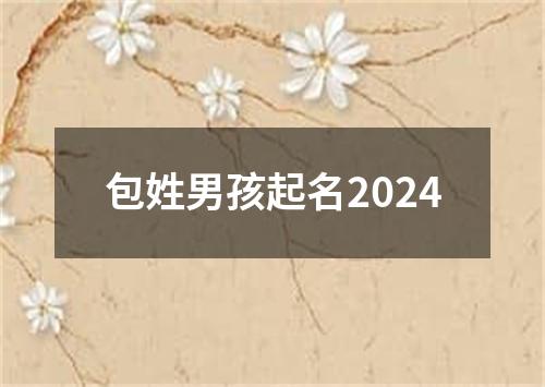 包姓男孩起名2024