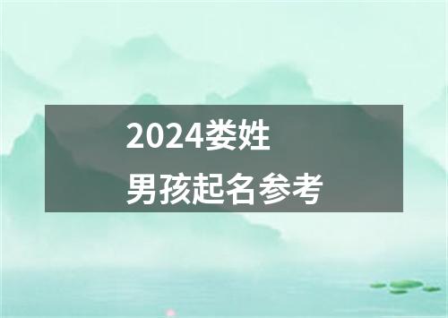 2024娄姓男孩起名参考