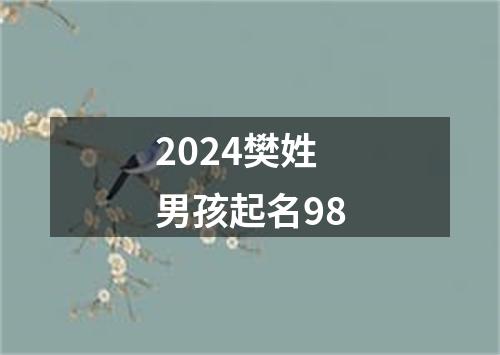 2024樊姓男孩起名98