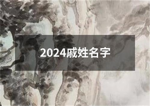 2024戚姓名字