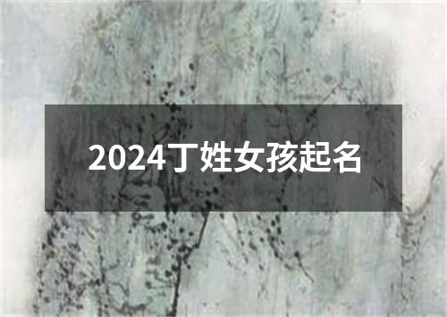 2024丁姓女孩起名