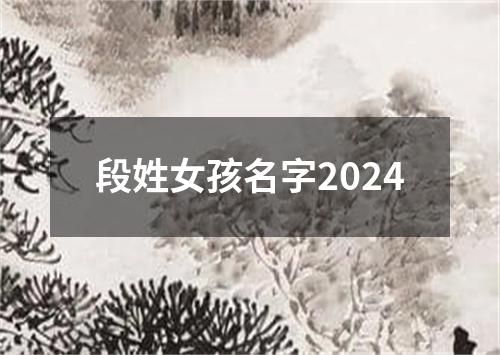 段姓女孩名字2024