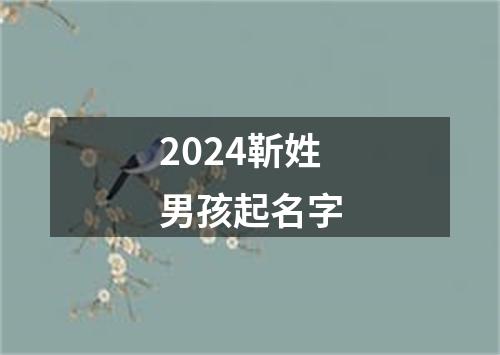 2024靳姓男孩起名字