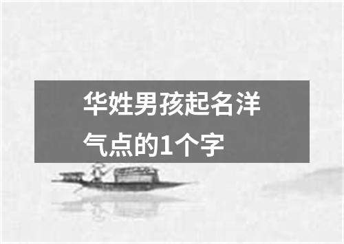 华姓男孩起名洋气点的1个字