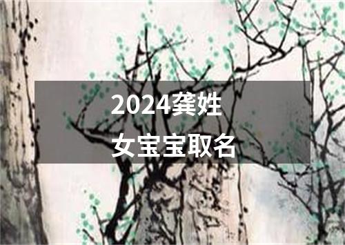 2024龚姓女宝宝取名