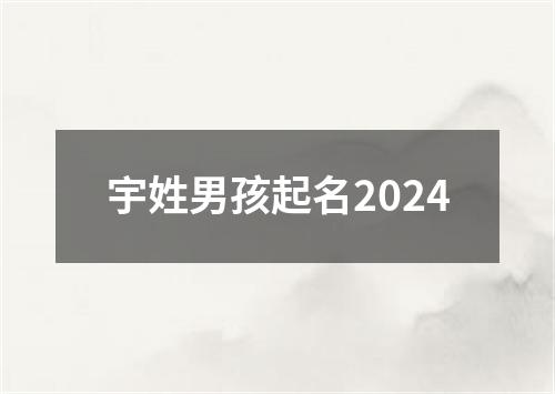 宇姓男孩起名2024