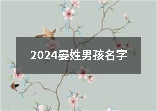 2024晏姓男孩名字