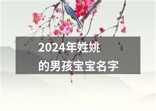 2024年姓姚的男孩宝宝名字