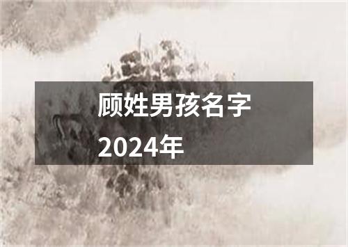 顾姓男孩名字2024年