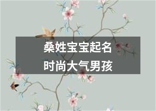 桑姓宝宝起名时尚大气男孩