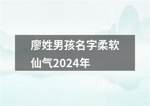 廖姓男孩名字柔软仙气2024年