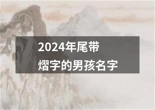 2024年尾带熠字的男孩名字