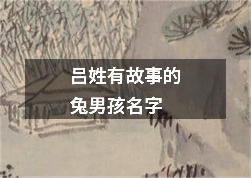 吕姓有故事的兔男孩名字