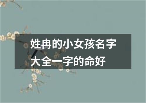 姓冉的小女孩名字大全一字的命好